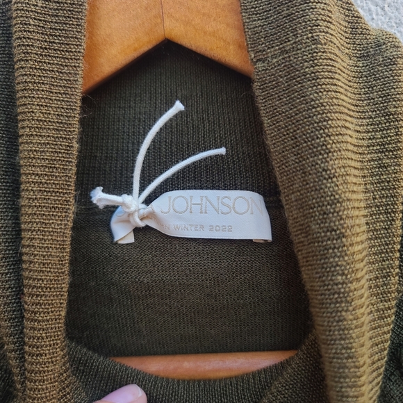 Ulla Johnson | Jean Ruffle Yoke Turtleneck in Willow Size Large - Picture 5 of 14